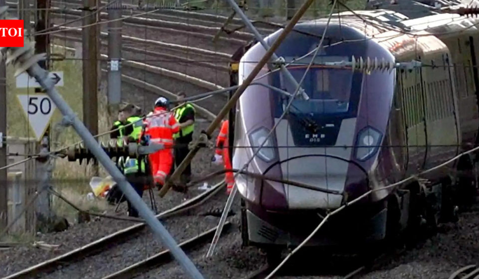 Passenger train derails, flips on side near UK's Lewes; rail routes disrupted