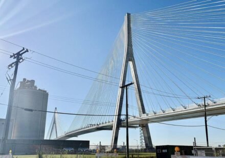 North America’s longest cable-stayed bridge is now open with a massive 853-metre crossing linking US and Canada