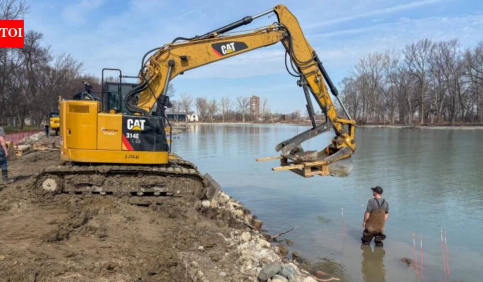 Michigan's historic Ford House is replacing concrete shoreline with natural habitat; the $7 million project will restore 1 mile of shore and 17.5 acres of aquatic and wetland habitat