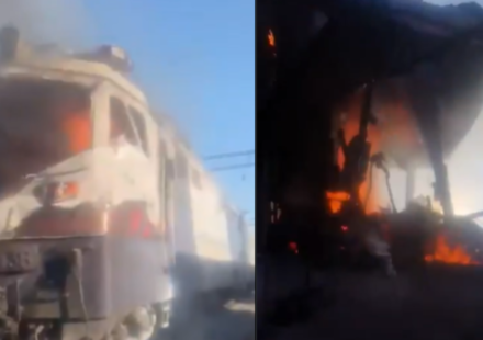 Engulfed in flames, smoke: 2 killed as Russia hits passenger train with 340 onboard, says Zelenskyy