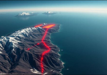 Thousands of tiny earthquakes went unnoticed beneath Alaska for <b></b>years, but scientists have now used them to trace the hidden edge of a tectonic plate<b></b>