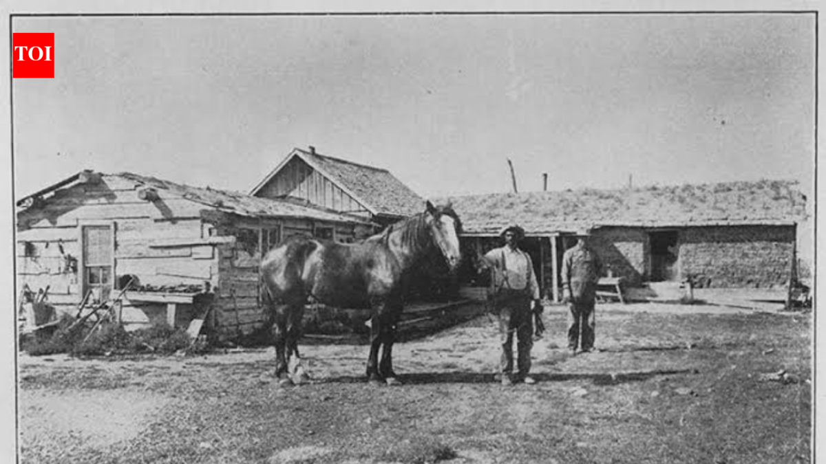 In 1870, a former slave and Union soldier staked a homestead in Nebraska; drought and grasshoppers cost him the claim, but he eventually owned more than 2,000 acres