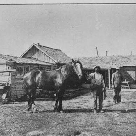 In 1870, a former slave and Union soldier staked a homestead in Nebraska; drought and grasshoppers cost him the claim, but he eventually owned more than 2,000 acres