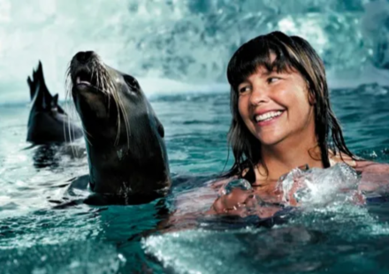 At 15, Lynne Cox broke the English Channel record for men and women; at 30, after an 11-year wait for permission, she swam through 38°F water from Alaska to the Soviet Union