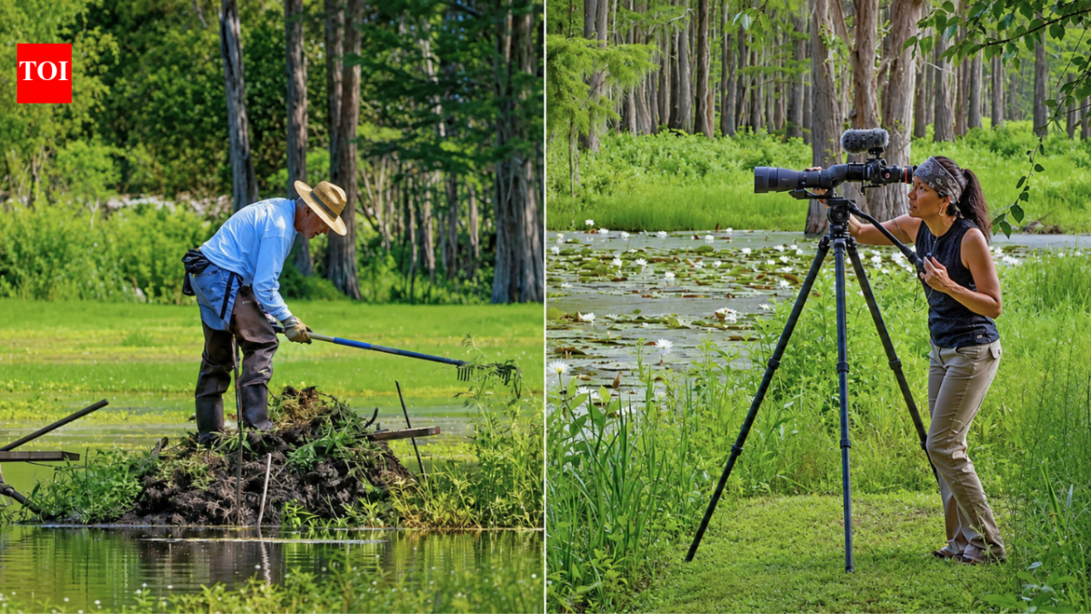 A Florida couple bought a 45-acre swamp to protect it from development; 15 years later, 275 wood storks were nesting there in a thriving ecosystem filled with wildlife