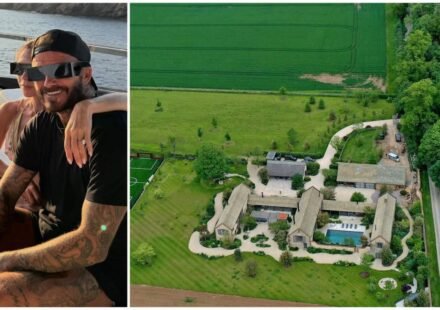 David and Victoria Beckham win planning battle for 'Blackpool-style' lake illuminations, hot tub and firepit at £6.15 million Cotswolds home despite Australia-based critic