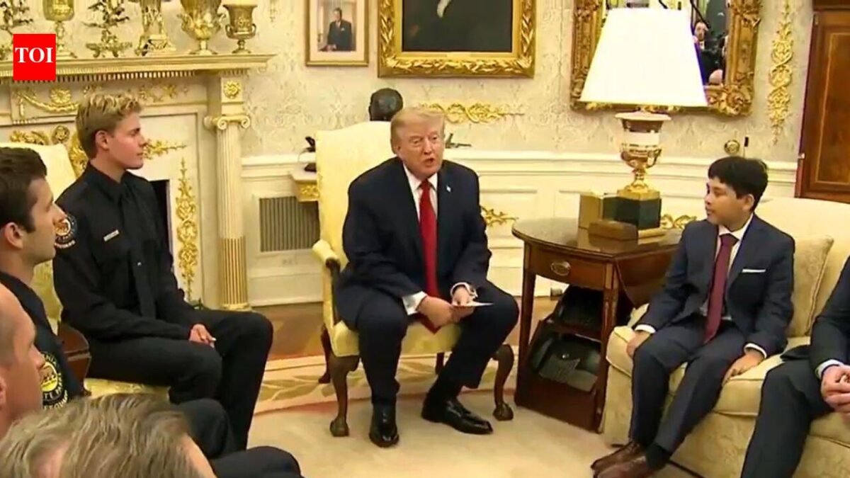 “I wouldn’t, probably help you": President Donald Trump tells 10-year-old rescued by teen lifeguard he “wouldn’t” have risked his life to save him