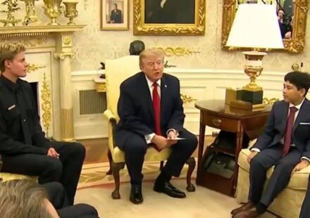 “I wouldn’t, probably help you": President Donald Trump tells 10-year-old rescued by teen lifeguard he “wouldn’t” have risked his life to save him