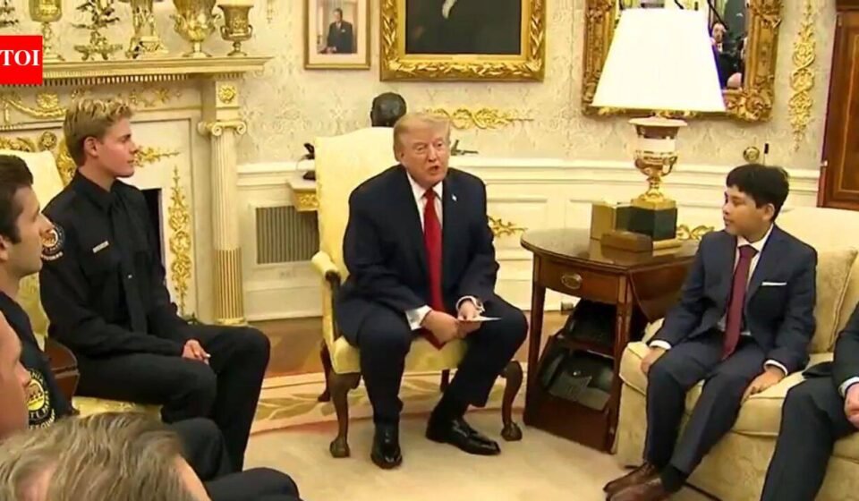 “I wouldn’t, probably help you": President Donald Trump tells 10-year-old rescued by teen lifeguard he “wouldn’t” have risked his life to save him
