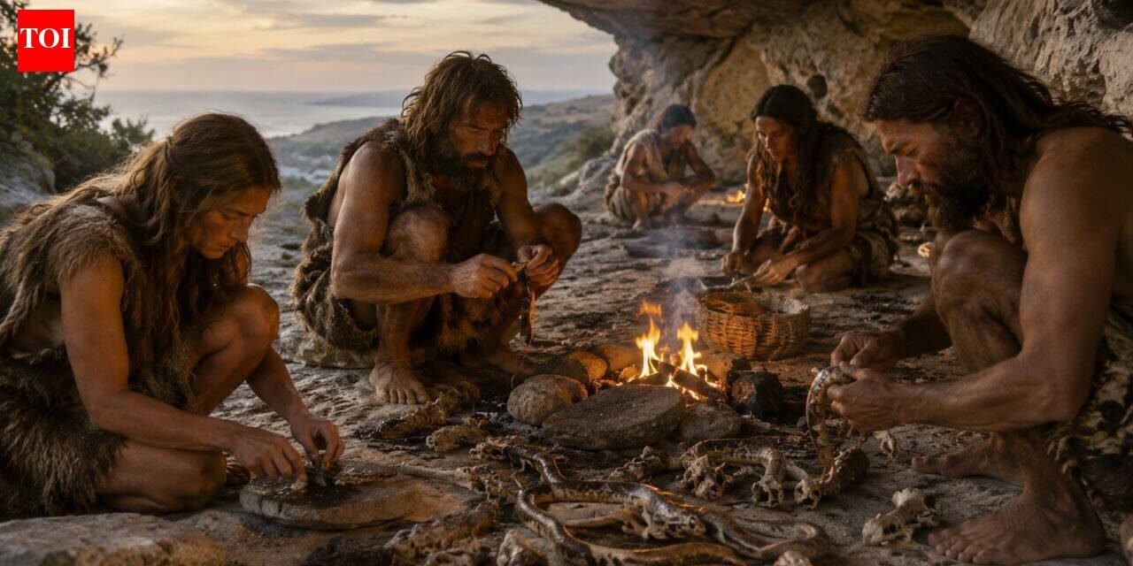 Ancient humans in Israel ate snakes and lizards 15,000 years ago; 3,000 bones reveal what was on the menu