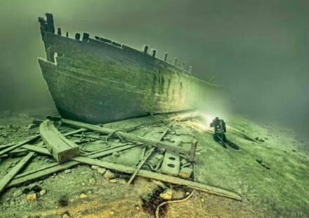 More than 100,000 ancient shipwrecks may be hiding beneath the Baltic Sea; researchers are beginning to map the underwater graveyard