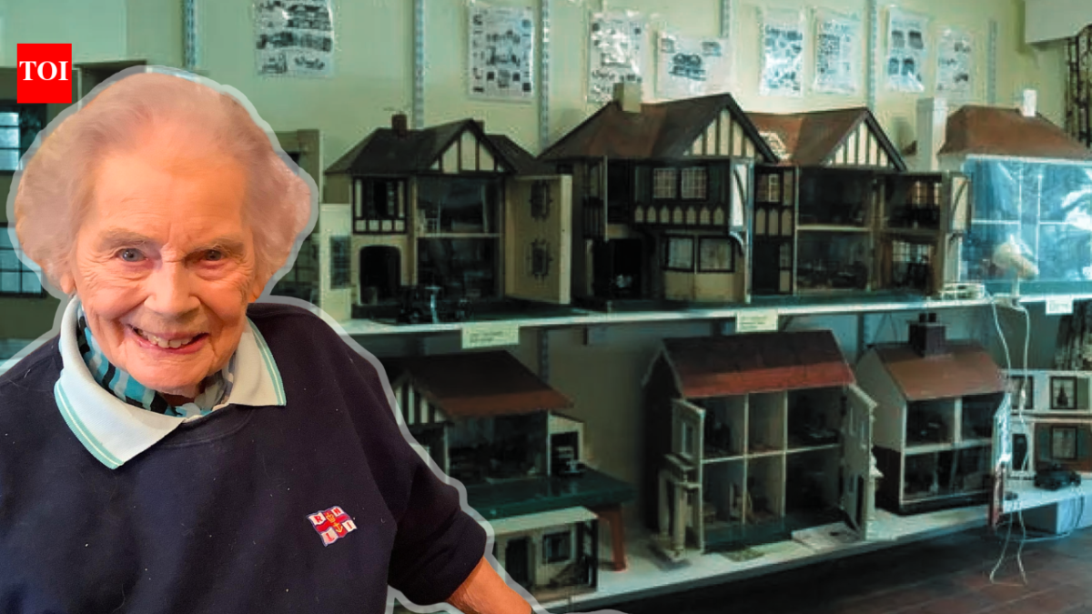 In 1932, an 8-year-old girl was gifted her first doll’s house for Christmas, then came World War 2; now the 101-year-old woman has created a dolls' house museum