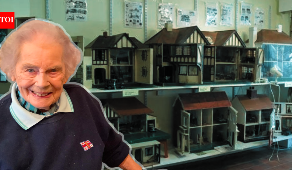 In 1932, an 8-year-old girl was gifted her first doll’s house for Christmas, then came World War 2; now the 101-year-old woman has created a dolls' house museum