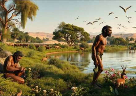 55,000 years ago, Neanderthals may have trekked deep into Saudi Arabia when Nefud Desert was covered by lakes and grasslands