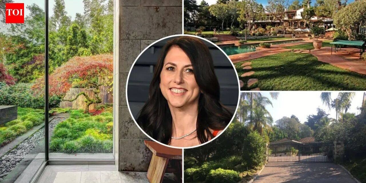 In 2022, MacKenzie Scott donated two Beverly Hills homes valued at $55 million; their sale supported affordable housing in Los Angeles