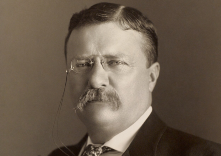 Quote of the day by Theodore Roosevelt: “The credit belongs to the man who is actually in the arena, whose face is marred by…”
