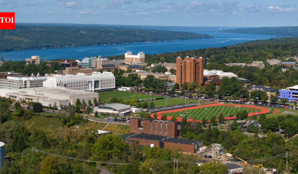 In 2000, Cornell began pulling 39°F water from 250 feet below Cayuga Lake to cool its campus; the system now cuts cooling energy use by about 85%
