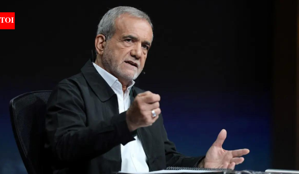 'We are in a position of power': Iran's Pezeshkian seeks end to US war, claims victory