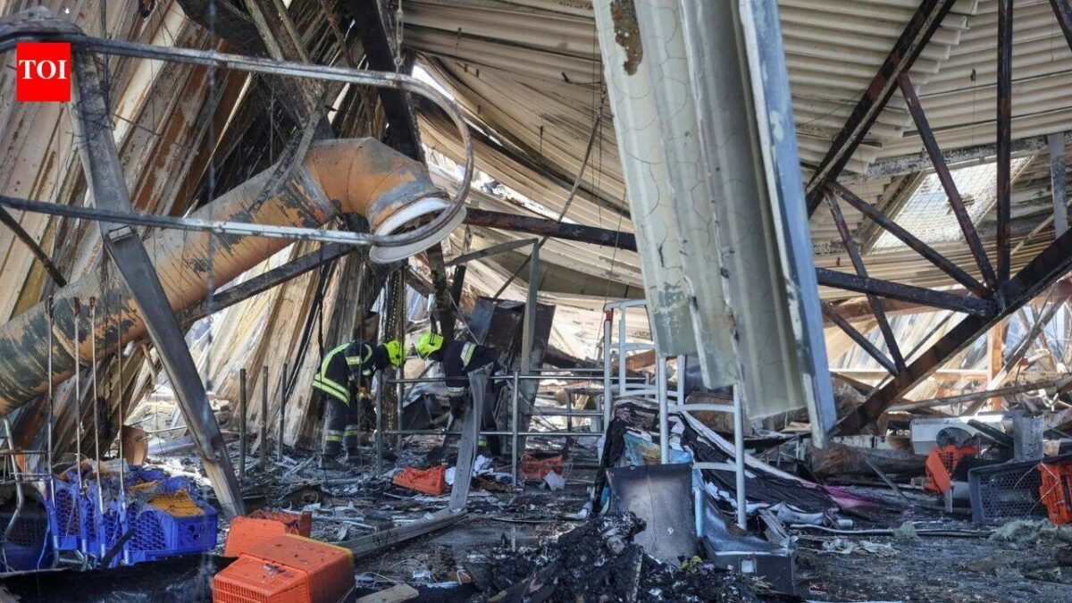 Ukraine Mall Strike: Rescuers Dig Through Wreckage As Zelensky Condemns 'Despicable' Attack