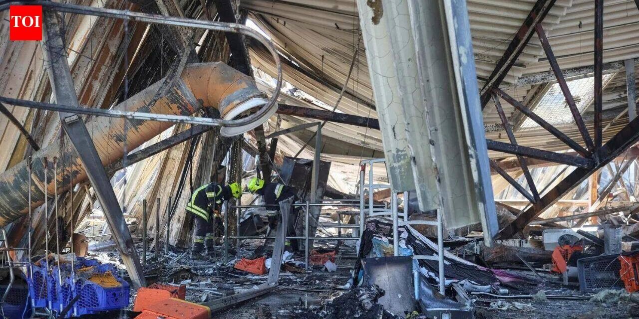 Ukraine Mall Strike: Rescuers Dig Through Wreckage As Zelensky Condemns 'Despicable' Attack
