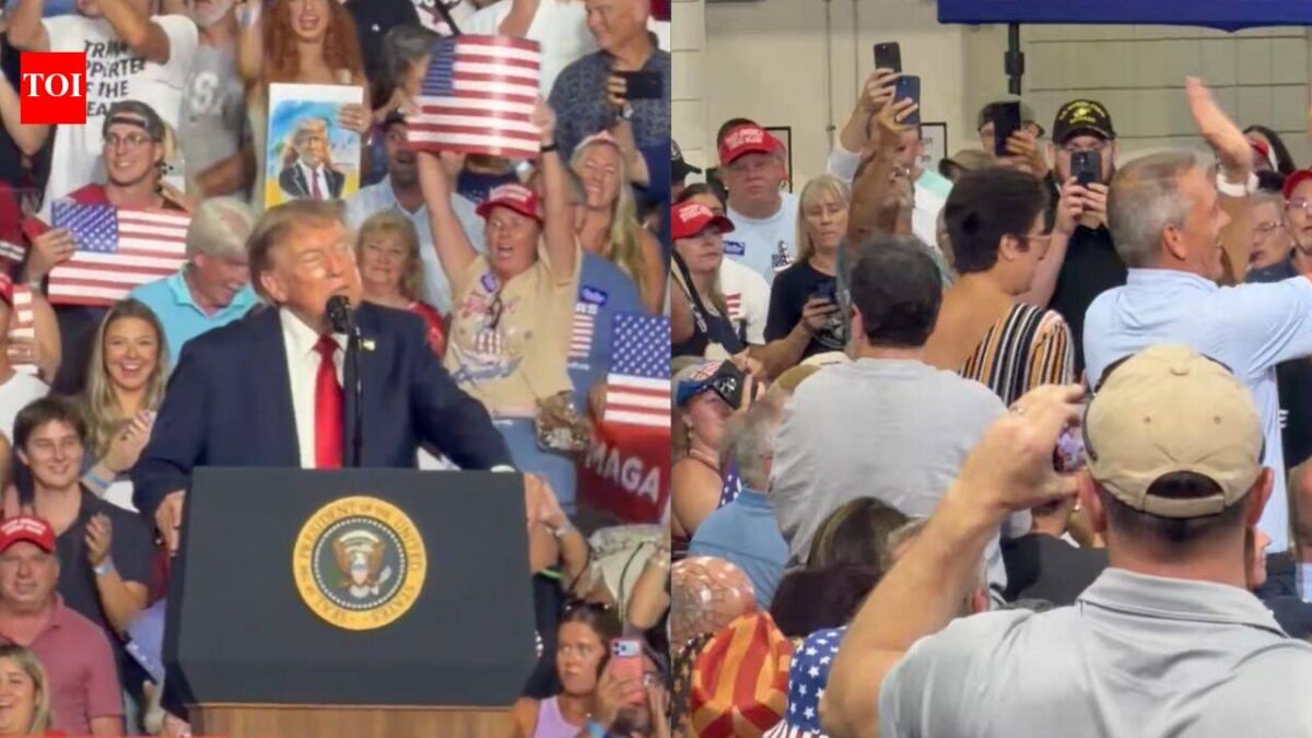 'His MoM...': Trump Loses Patience As Darline Graham Rally Descends Into Chaos