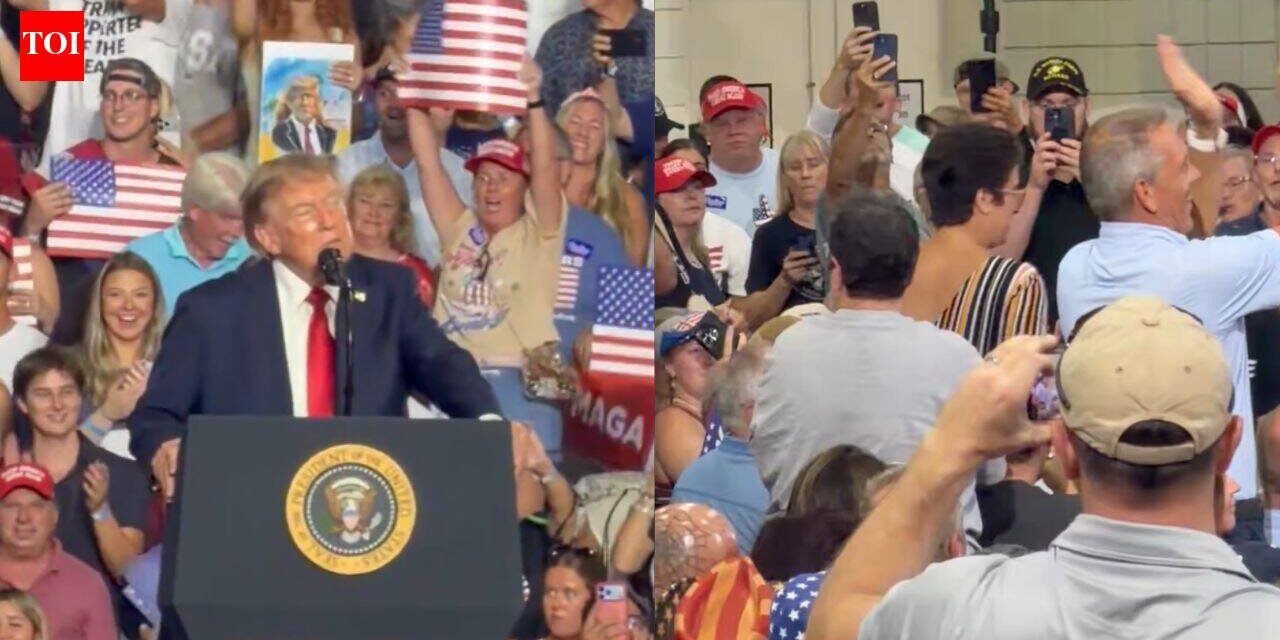 'His MoM...': Trump Loses Patience As Darline Graham Rally Descends Into Chaos