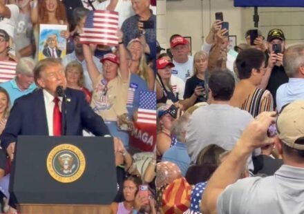 'His MoM...': Trump Loses Patience As Darline Graham Rally Descends Into Chaos