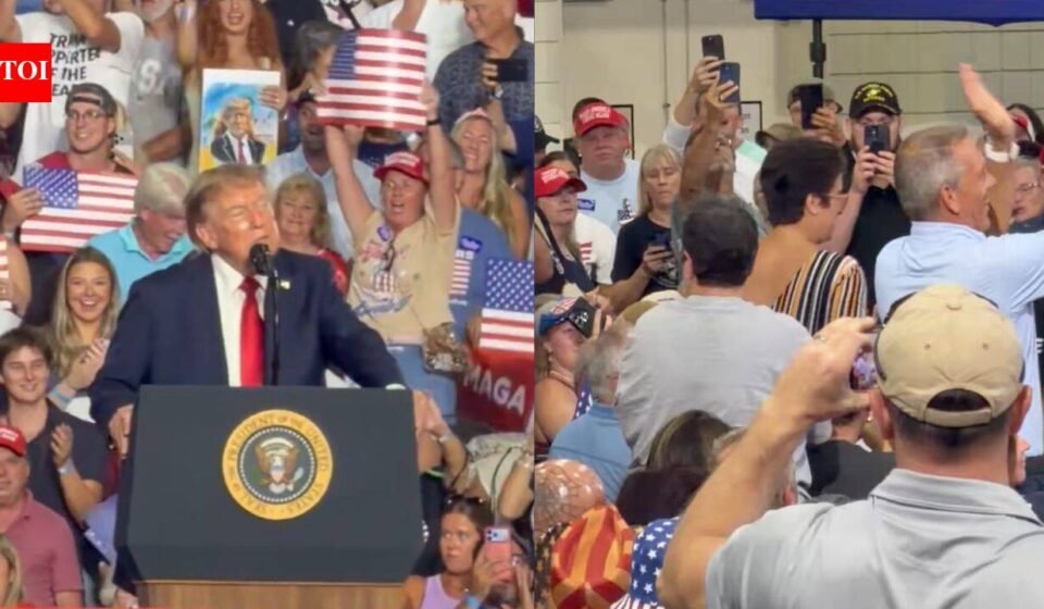 'His MoM...': Trump Loses Patience As Darline Graham Rally Descends Into Chaos