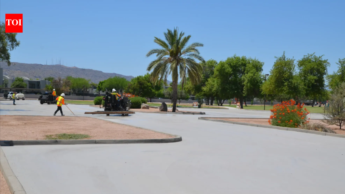In 2020, Phoenix coated 36 miles of roads to fight extreme heat; surfaces became 12°F cooler at noon, but heat exposure for pedestrians rose 5.5°F
