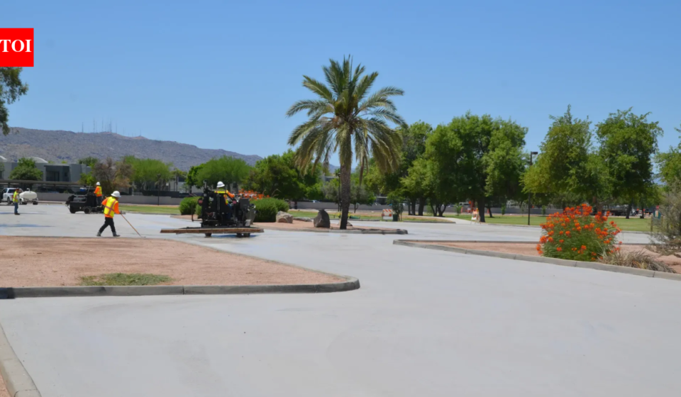 In 2020, Phoenix coated 36 miles of roads to fight extreme heat; surfaces became 12°F cooler at noon, but heat exposure for pedestrians rose 5.5°F