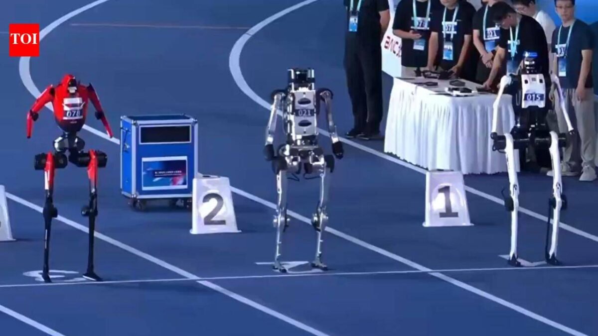 Chinese humanoid robots just beat Usain Bolt’s 100m record and the human high-jump record, are humans already losing to machines?