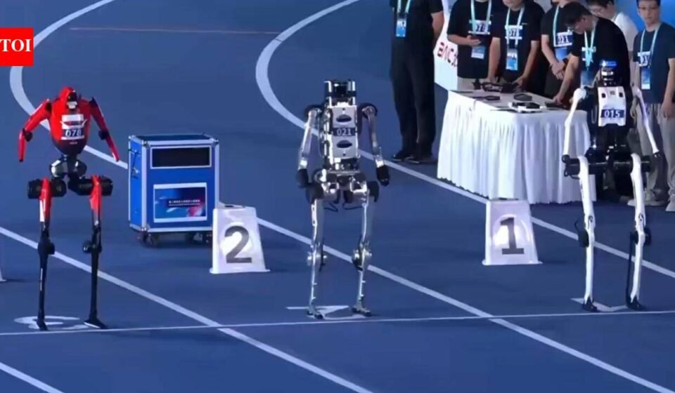 Chinese humanoid robots just beat Usain Bolt’s 100m record and the human high-jump record, are humans already losing to machines?