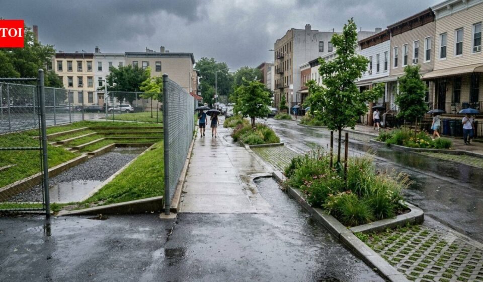 New York’s $95 million flood plan will turn parks, schoolyards and streets into hidden stormwater storage, an underground defence against extreme rainfall
