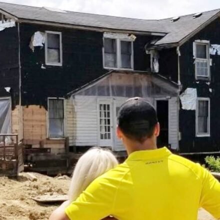 In 2018, a young Michigan couple bought an abandoned 160-year-old farmhouse for $26,000; with no renovation experience, they spent about $320,000 rebuilding it