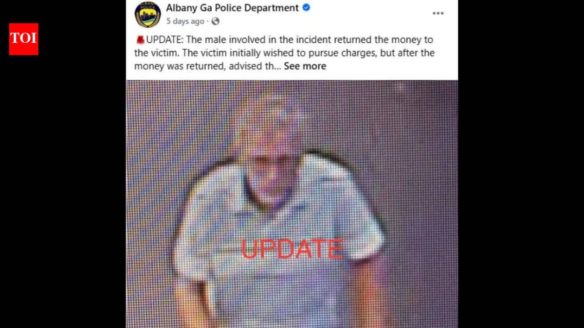 Albany Police Department issues BOLO for a man who picked $30 from the floor while shopping at Walmart; faces backlash, says no charges will be filed