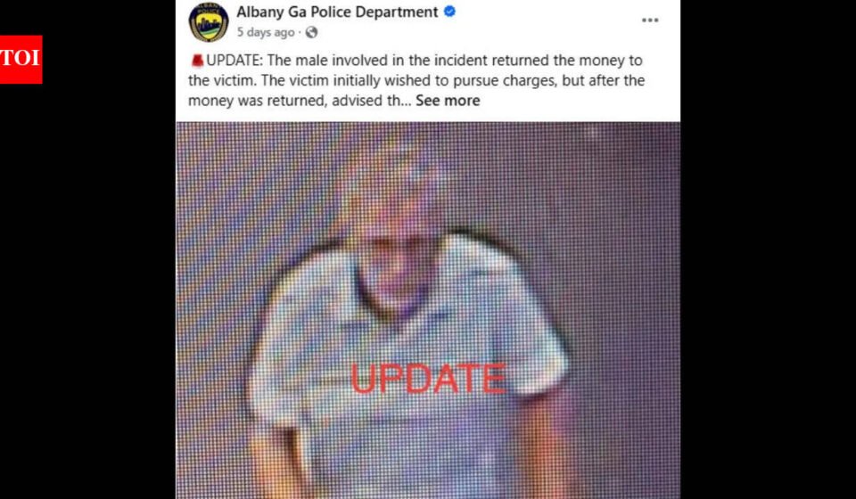Albany Police Department issues BOLO for a man who picked $30 from the floor while shopping at Walmart; faces backlash, says no charges will be filed