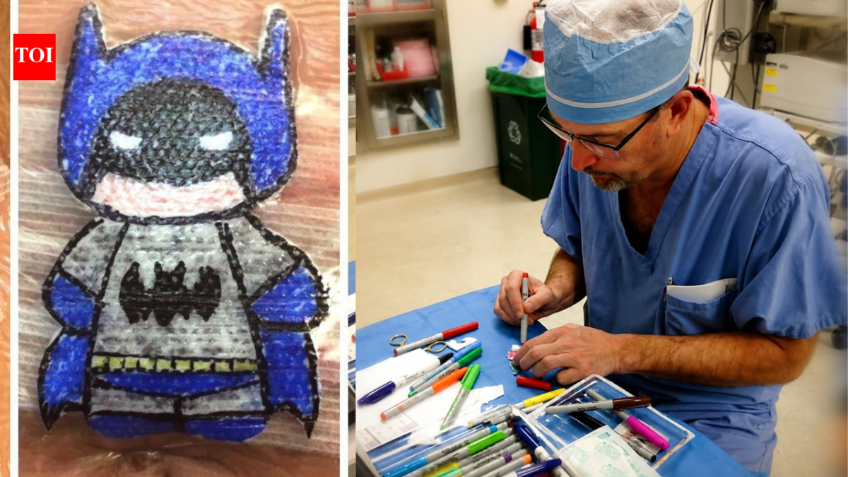 Meet Dr. Robert Parry: Ohio pediatric surgeon draws cartoons on kids’ bandages after surgery, creating 10,000 moments of joy
