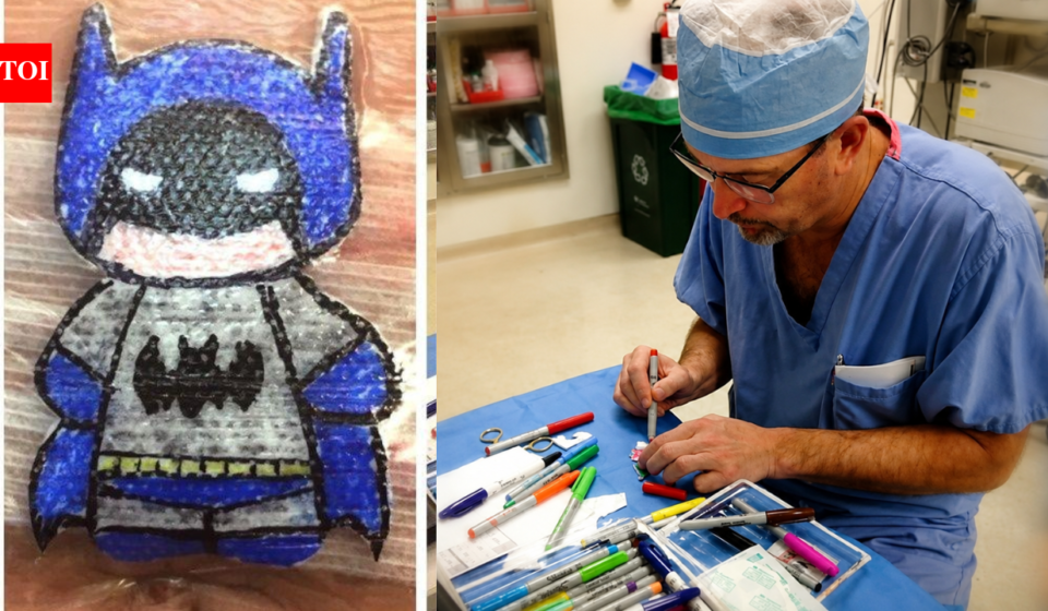 Meet Dr. Robert Parry: Ohio pediatric surgeon draws cartoons on kids’ bandages after surgery, creating 10,000 moments of joy