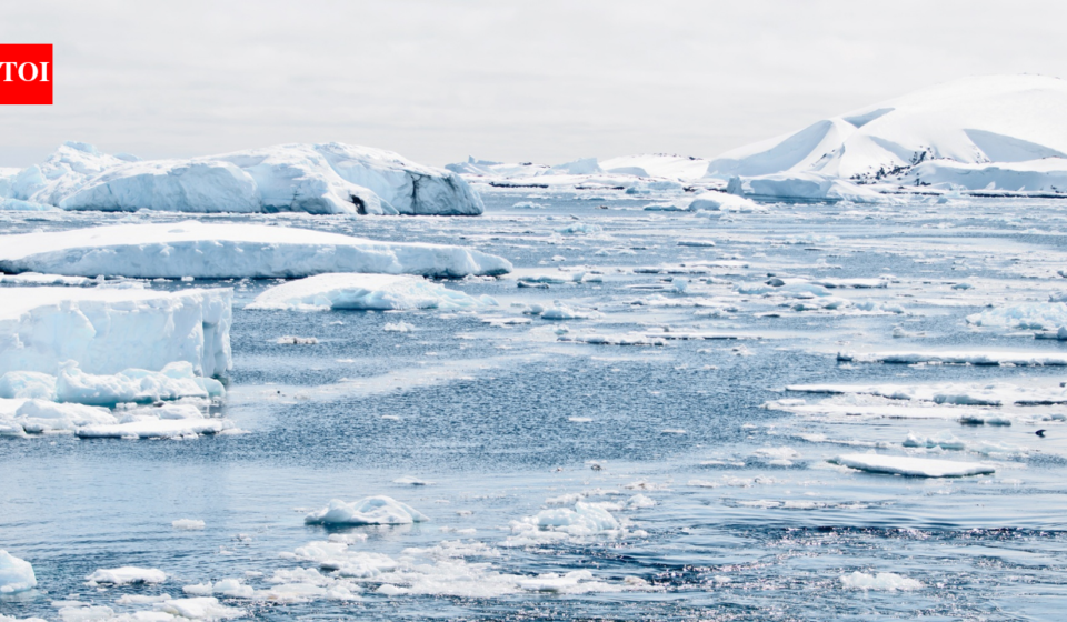 In 2007, scientists used NASA satellite measurements to reveal 14 areas of moving water beneath West Antarctica; one hidden lake had drained about 2 cubic kilometres in three years