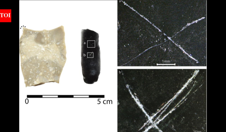 Archaeologists found 9,000-year-old arrowheads covered in strange markings; their purpose remains a mystery