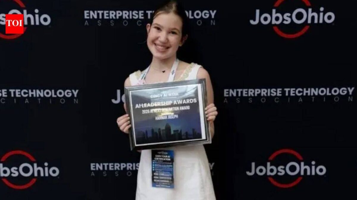 Meet Hannah Joseph, the Ohio sophomore who pitched a nonprofit helping seniors use technology and won an AI leadership award