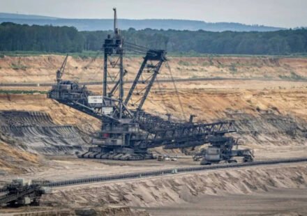 In 2008, Czechia began flooding the lignite mine created after the old city of Most was demolished for coal; by 2014 the pit held 70.5 billion litres of water, forming a 309-hectare lake up to 75 metres deep