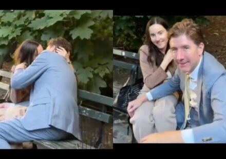Married NYC lawyer getting fired after his video of smooching 29-year-old colleague in Central Park goes viral