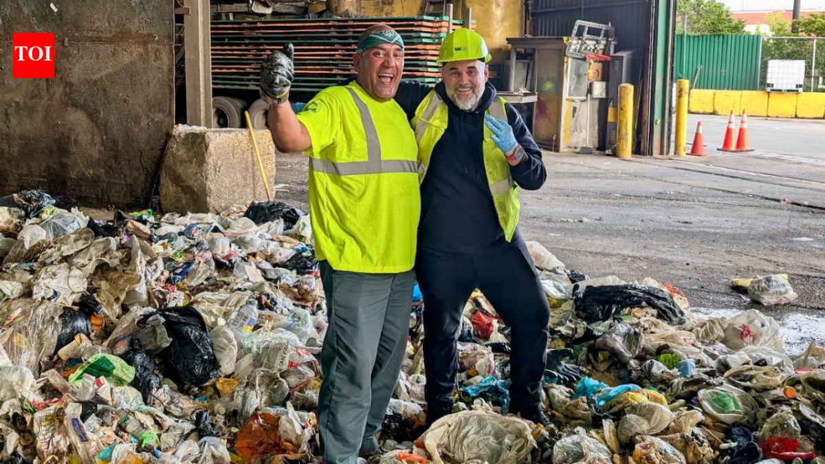 She accidentally threw away two rings while cleaning her New York home, including a 100-year-old family heirloom; her husband dug through 20,000 pounds of trash to find them