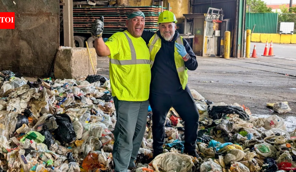 She accidentally threw away two rings while cleaning her New York home, including a 100-year-old family heirloom; her husband dug through 20,000 pounds of trash to find them