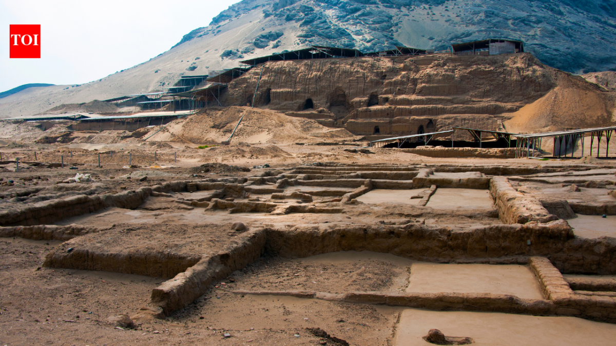 1,500-year-old child burial unearthed in Peru with whistles, a rattle and a striking sculptural vessel, archaeologists uncover clues to an ancient civilisation’s rituals