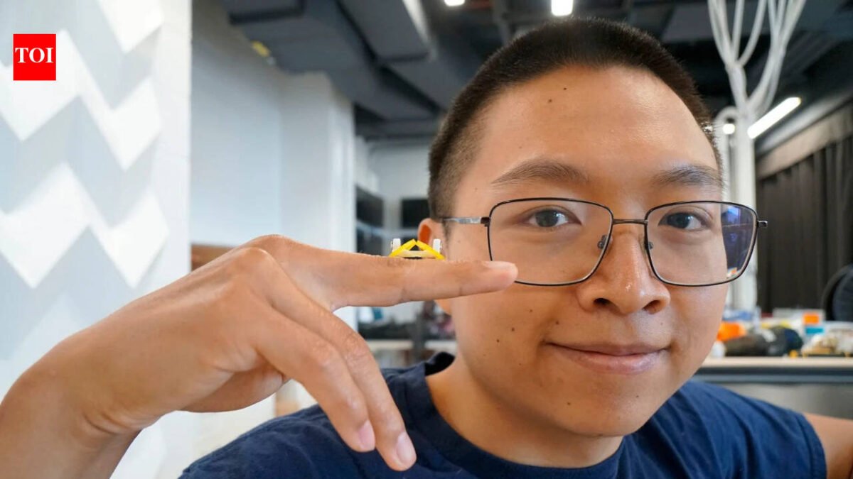 A ketchup bottle cap inspired Princeton engineers to build a shape-shifting robot that moves without a motor