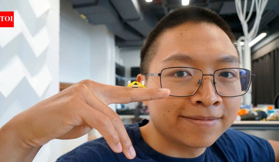A ketchup bottle cap inspired Princeton engineers to build a shape-shifting robot that moves without a motor