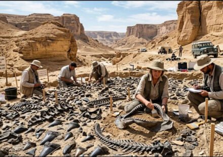 14 fossilised teeth found in Egypt’s ancient shark graveyard reveal five extinct species from the age of dinosaurs