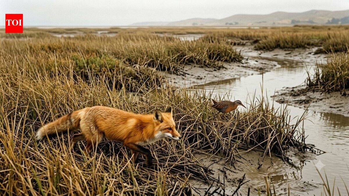 In the 1800s, red foxes were brought to California for hunting. Decades later, the light-footed Ridgway’s rail declined to just 5 breeding pairs